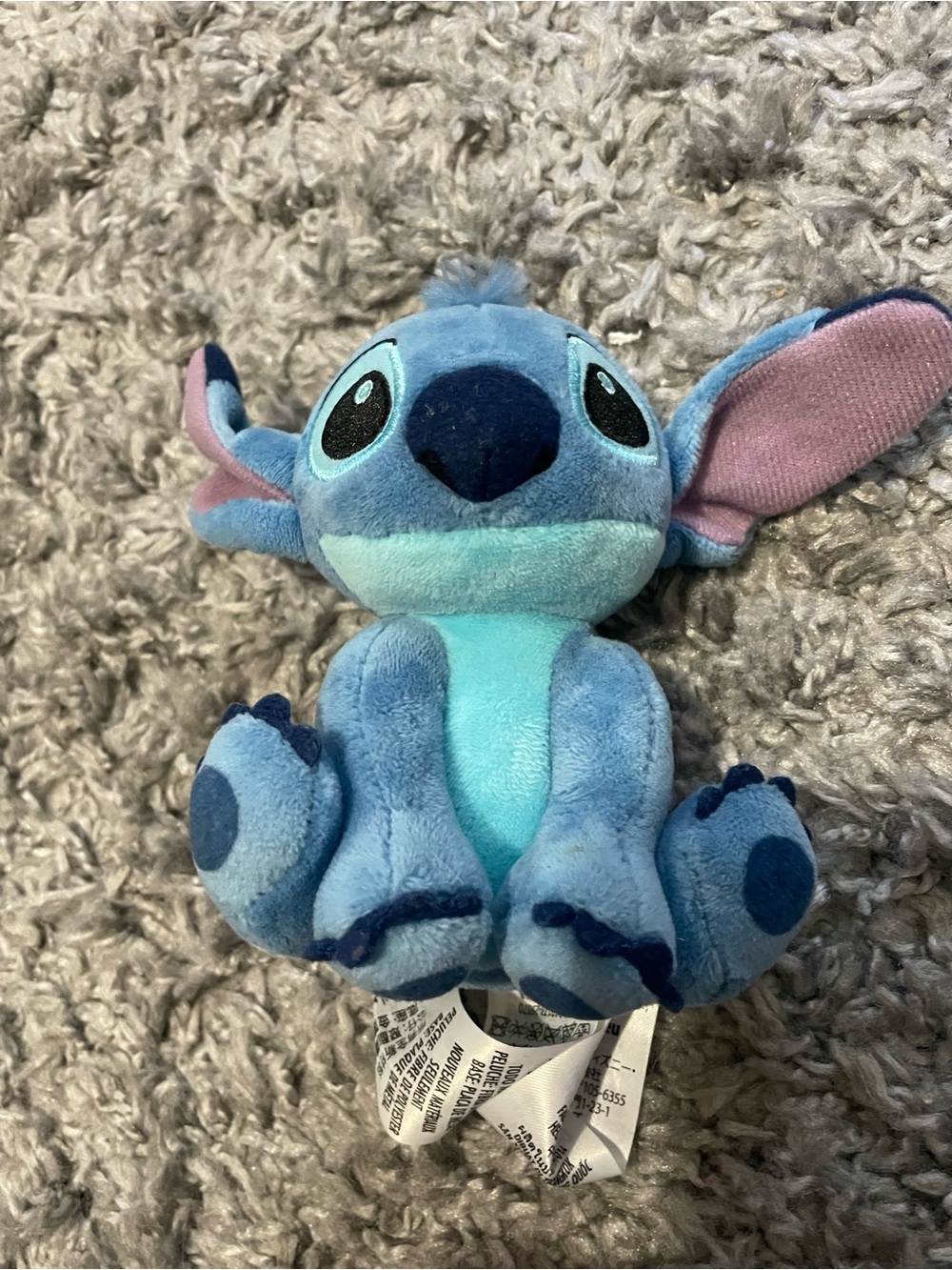 Disney Stitch Plush Toy Soft Blue Alien Stuffed Animal 5 inch